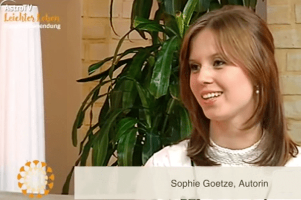 S. M. A. Goetze stellt ihre Buchreihe im TV vor